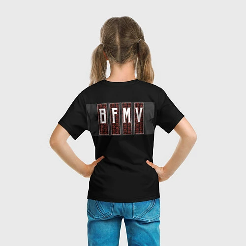 Детская футболка BFMV: Padge / 3D-принт – фото 6