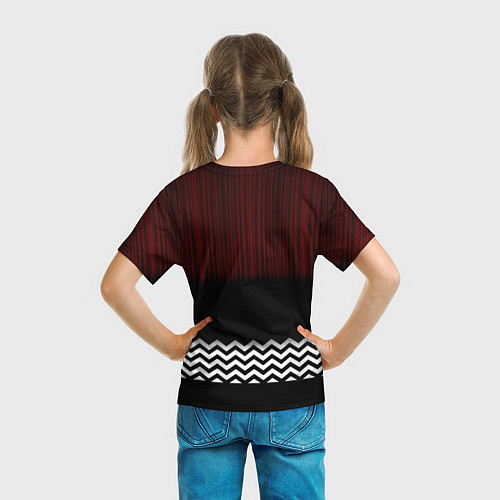 Детская футболка Twin Peaks Sun / 3D-принт – фото 6