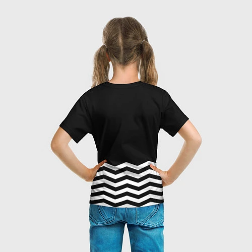 Детская футболка Твин Пикс / 3D-принт – фото 6