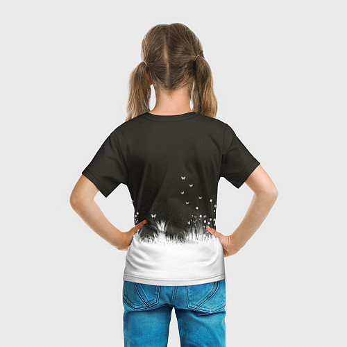 Детская футболка Ночная полянка / 3D-принт – фото 6