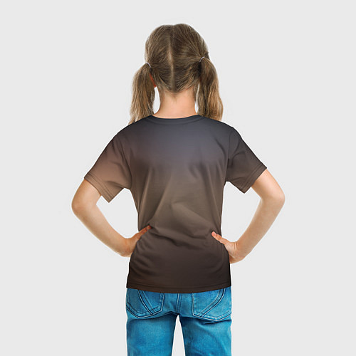 Детская футболка Three / 3D-принт – фото 6