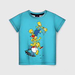 Футболка детская Семейка Симпсонов 2, цвет: 3D-принт