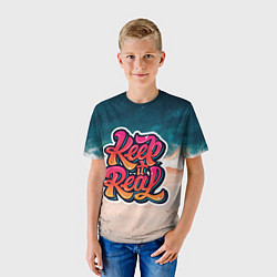 Футболка детская Keep it Real, цвет: 3D-принт — фото 2