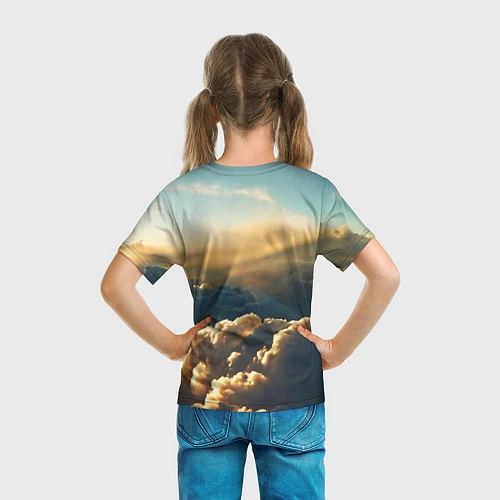Детская футболка The XX: Clouds / 3D-принт – фото 6