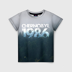 Футболка детская Чернобыль 1986, цвет: 3D-принт