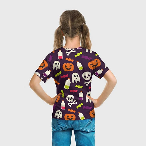 Детская футболка Halloween / 3D-принт – фото 6