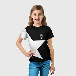 Футболка детская FC Juventus: Star, цвет: 3D-принт — фото 2