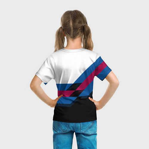 Детская футболка Barcelona FC: Black style / 3D-принт – фото 6