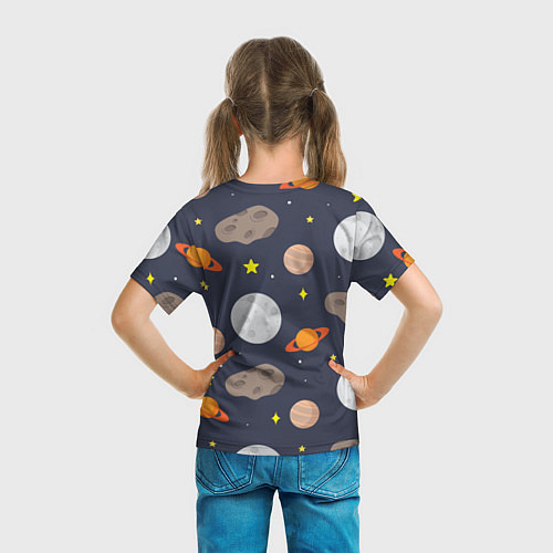 Детская футболка Луна / 3D-принт – фото 6