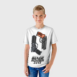 Футболка детская Blade Runner 2049: Weapon, цвет: 3D-принт — фото 2