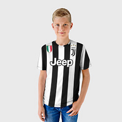 Футболка детская Juventus FC: Higuain Home 17/18, цвет: 3D-принт — фото 2