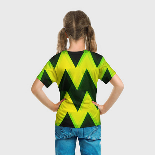 Детская футболка Zigzag / 3D-принт – фото 6