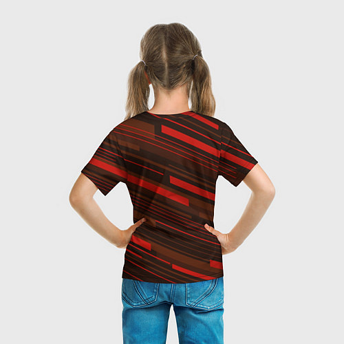 Детская футболка Run while you can / 3D-принт – фото 6