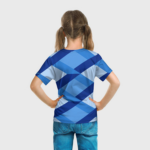 Детская футболка Линий геометрия / 3D-принт – фото 6