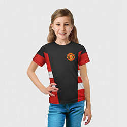 Футболка детская Man UTD FC: Vintage 2018, цвет: 3D-принт — фото 2