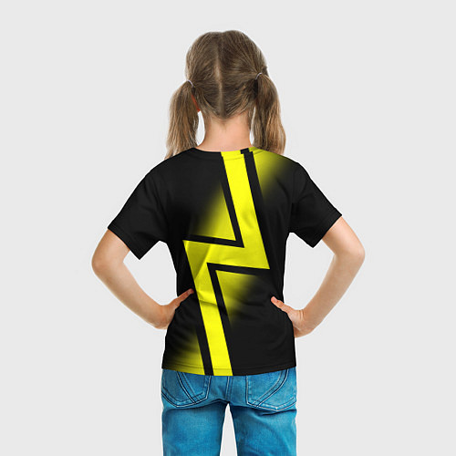 Детская футболка FC Borussia Dortmund: Storm / 3D-принт – фото 6