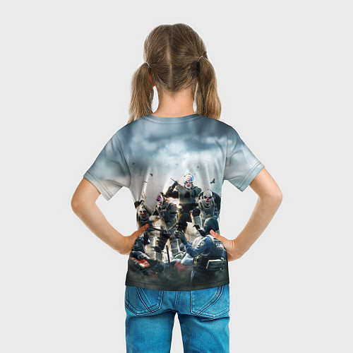 Детская футболка Payday Band / 3D-принт – фото 6
