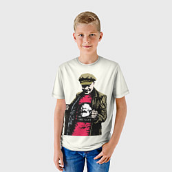 Футболка детская Стильный Ленин, цвет: 3D-принт — фото 2