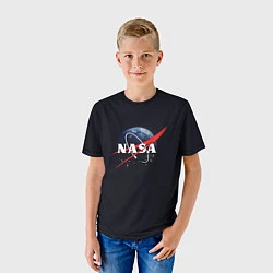Футболка детская NASA: Black Space, цвет: 3D-принт — фото 2