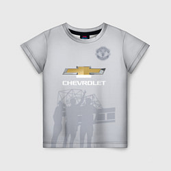 Футболка детская Man UTD FC: Pogba Away 17/18, цвет: 3D-принт