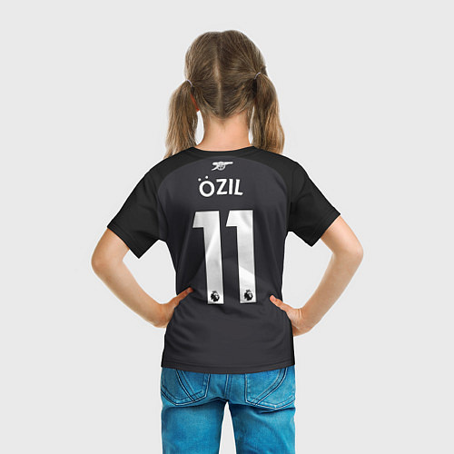 Детская футболка Ozil away 17-18 / 3D-принт – фото 6