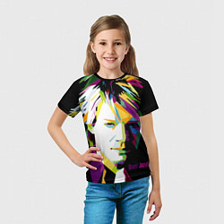 Футболка детская Jon Bon Jovi Art, цвет: 3D-принт — фото 2