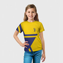 Футболка детская FC Juventus: Star, цвет: 3D-принт — фото 2