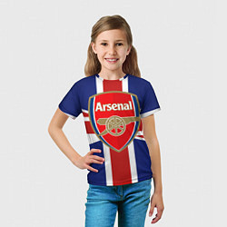 Футболка детская FC Arsenal: England, цвет: 3D-принт — фото 2