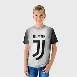 Футболка детская FC Juventus: Silver Original, цвет: 3D-принт — фото 2