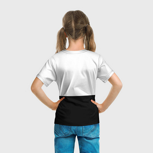 Детская футболка Muse B&W / 3D-принт – фото 6