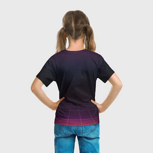 Детская футболка New Retro Wave / 3D-принт – фото 6