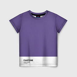 Футболка детская Pantone: Ultra Violet, цвет: 3D-принт