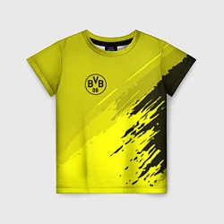 Футболка детская FC Borussia: Yellow Original, цвет: 3D-принт