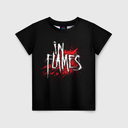 Футболка детская In Flames, цвет: 3D-принт