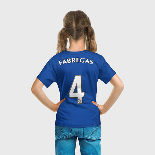 Детская футболка ФК Челси: Франсеск Фабрегас 18 / 3D-принт – фото 6