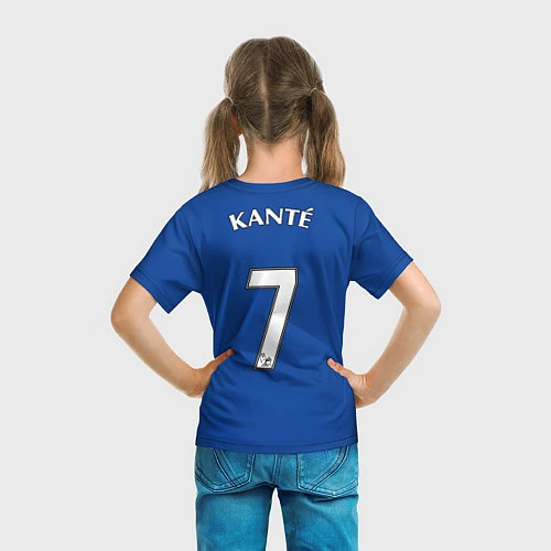 Детская футболка ФК Челси: Нголо Канте 18 / 3D-принт – фото 6