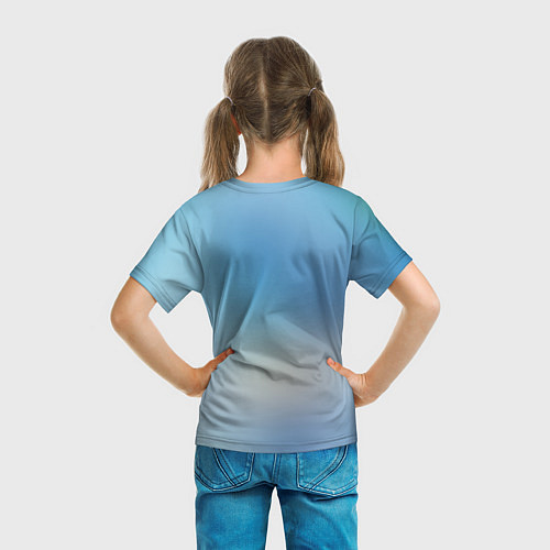 Детская футболка DBZ: Blue Rage / 3D-принт – фото 6