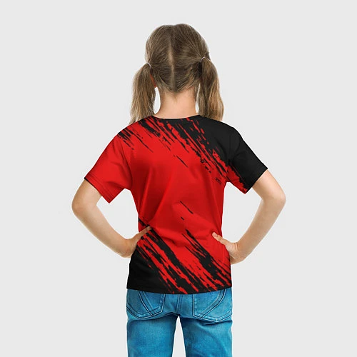 Детская футболка R6S: Red Style / 3D-принт – фото 6