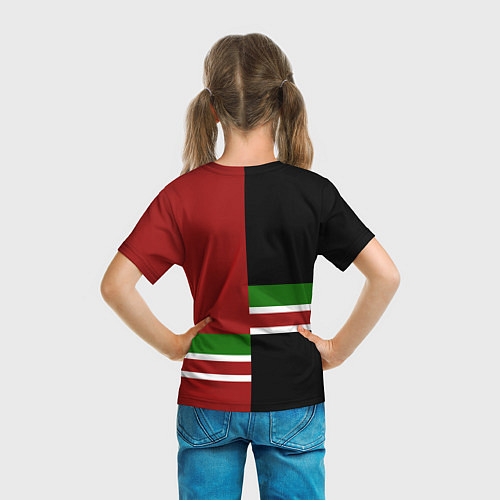 Детская футболка Chechnya, Russia / 3D-принт – фото 6