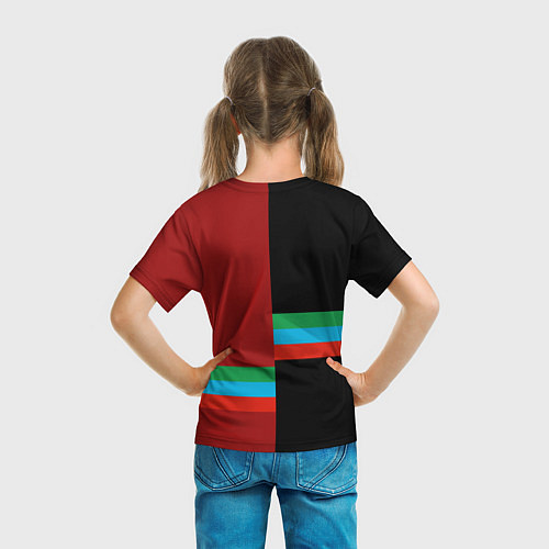 Детская футболка Dagestan / 3D-принт – фото 6