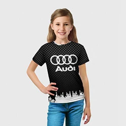 Футболка детская Audi: Black Side, цвет: 3D-принт — фото 2