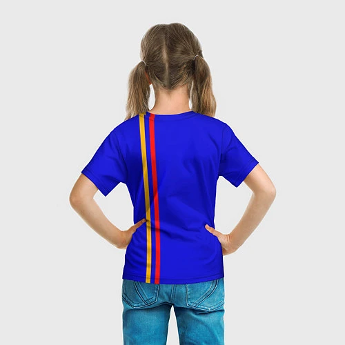 Детская футболка Армения / 3D-принт – фото 6