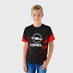 Футболка детская Opel: Red Anger, цвет: 3D-принт — фото 2