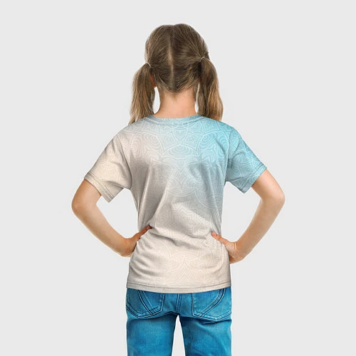 Детская футболка Пикачу-девочка / 3D-принт – фото 6