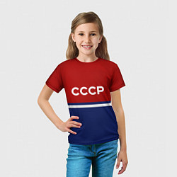 Футболка детская СССР: Спортсмен, цвет: 3D-принт — фото 2