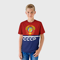 Футболка детская СССР: Спортсмен, цвет: 3D-принт — фото 2