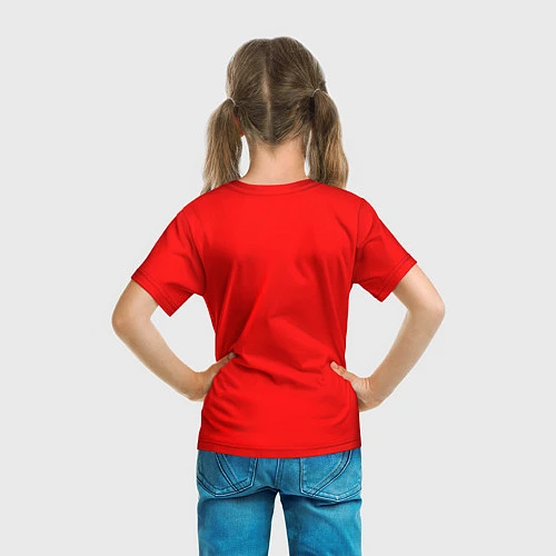 Детская футболка One for all & all for one / 3D-принт – фото 6