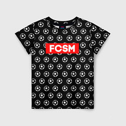 Футболка детская FCSM Supreme, цвет: 3D-принт