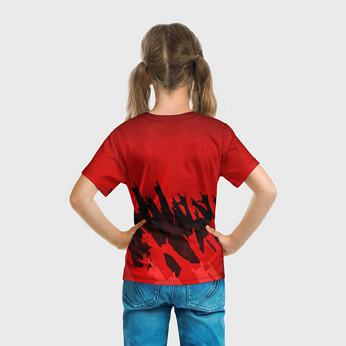 Детская футболка Агата Кристи: Высший рок / 3D-принт – фото 6