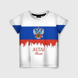Футболка детская Altai: Russia, цвет: 3D-принт